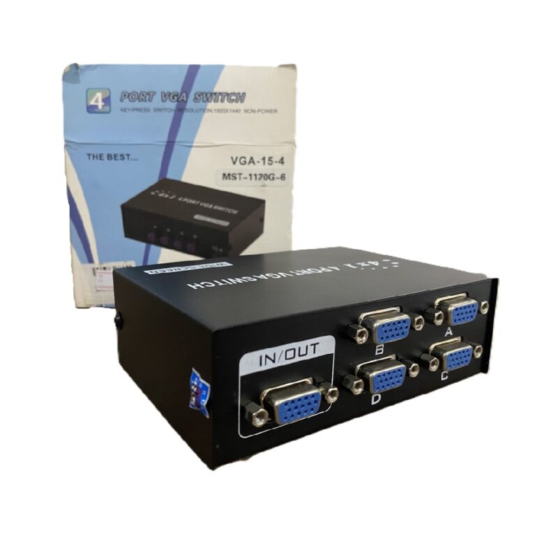 Switch Vga 4×1 de puertos conmutables - Imagen 3
