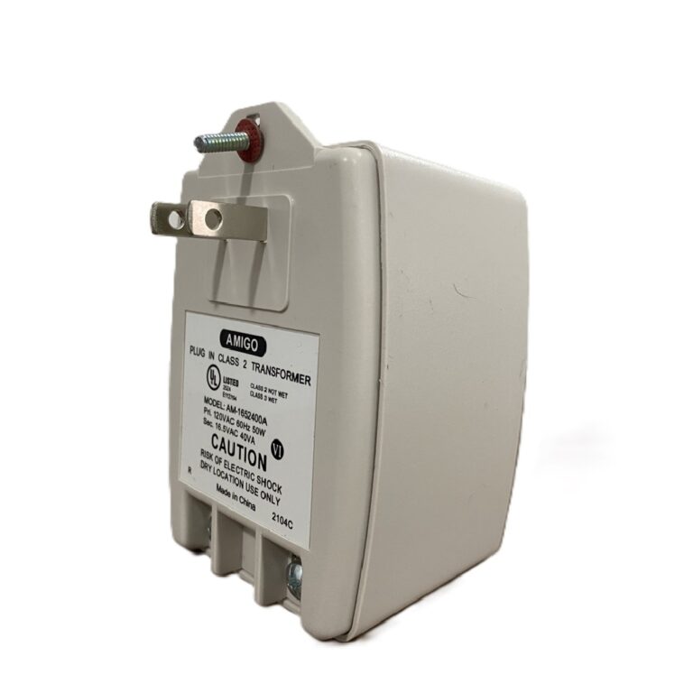 Transformador 16.5 V CA 40VA para panel de alarma