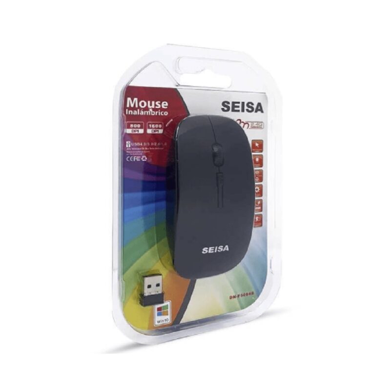 Mouse inalambrico usb 4.0 1600 Dps Seisa Dn-f6911