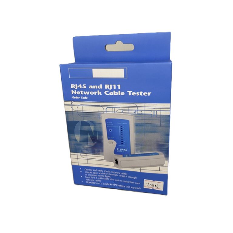 Tester de red probador cable redes Rj45 Rj11 Utp