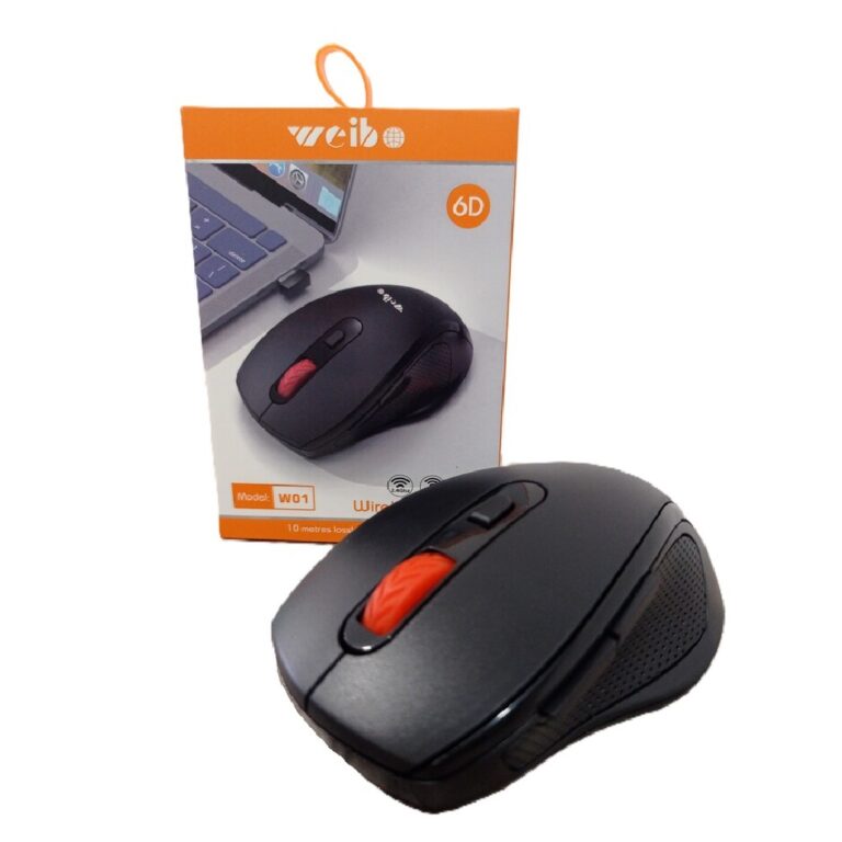 Mouse weibo inalámbrico 6 botones - Imagen 3