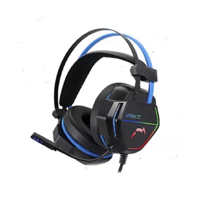 Diadema gamer Unitec K13, Usb para Ps3/ps4/pc Luz Led